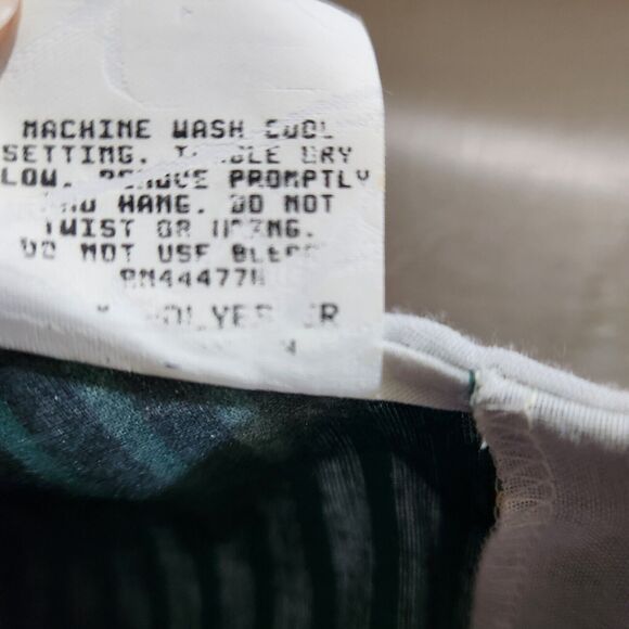 Mini World Dress Green Stripe Red Sash Petticoat Lace Girls Size 12? Made in USA - Picture 9 of 9